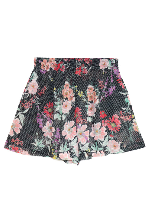 Short en georgette de soie Dolores
